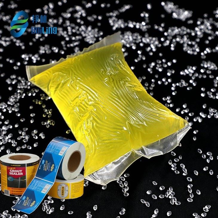 Kub Melt Adhesive Rau BOPP Zaj Duab Xis